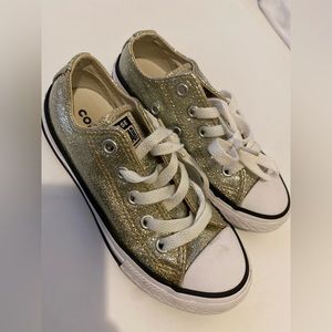 Converse All Star Chuck Taylor - Silver glitter sparkle
